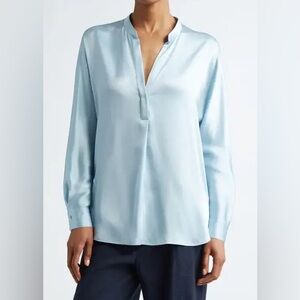 Vince Light Blue Women's Blouse‎